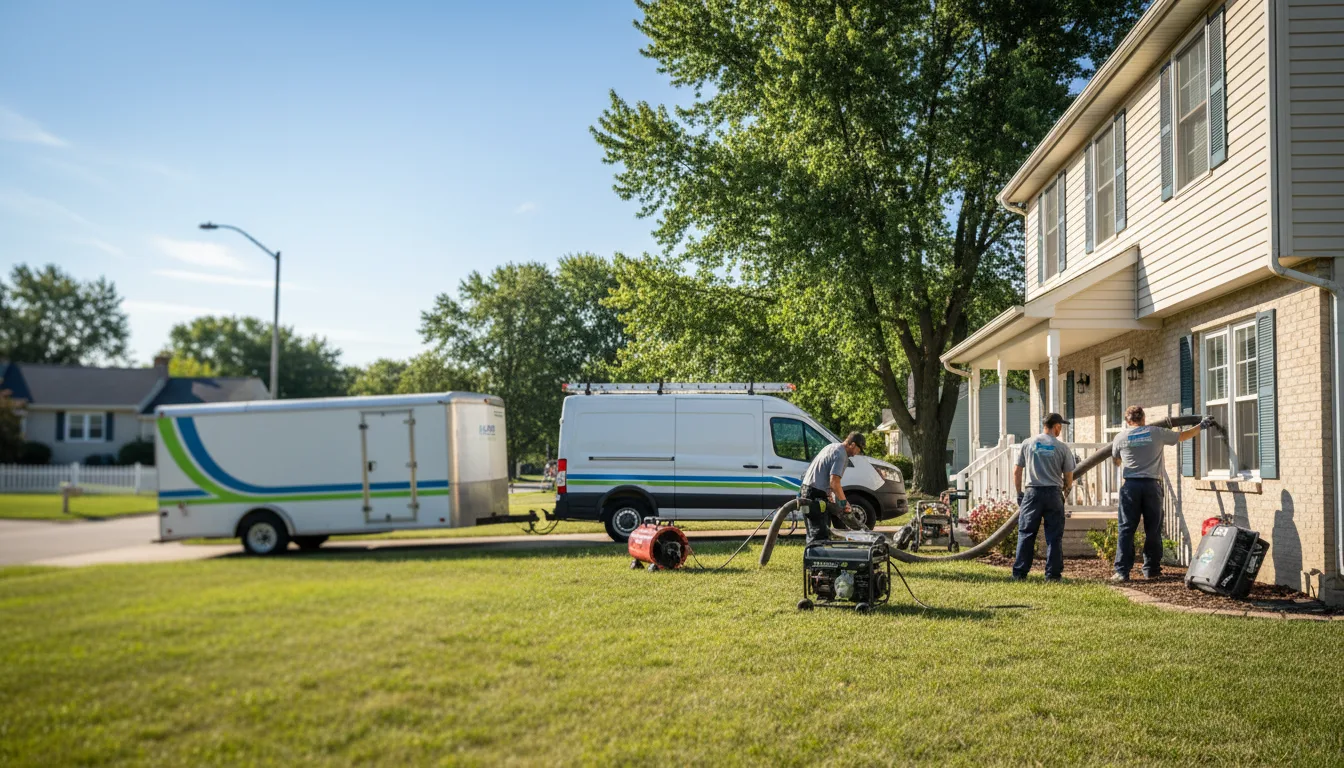 Flooded Basement Restoration And Cleanup With Repair in Pawnee Rock, KS near me
